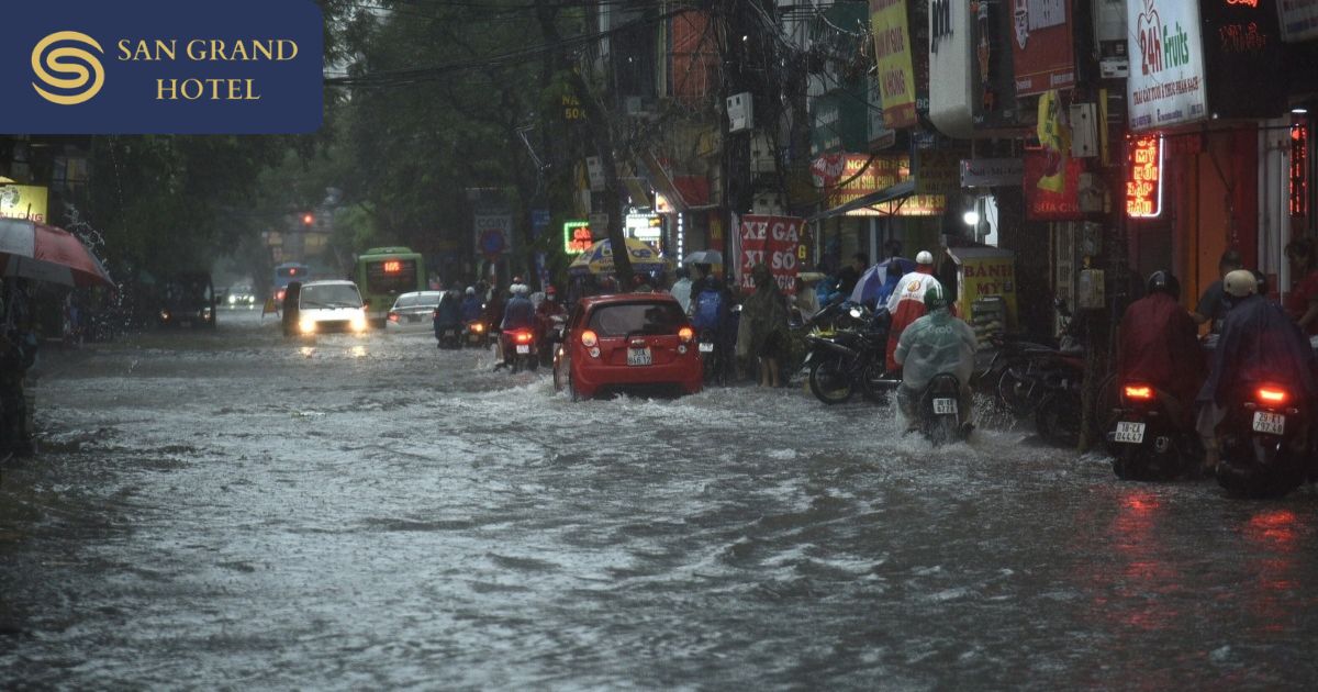 Floods in Hanoi in September 2024